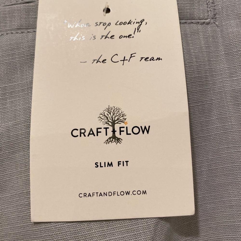 Craft + flow Gray Shorts - Picture 4 of 7